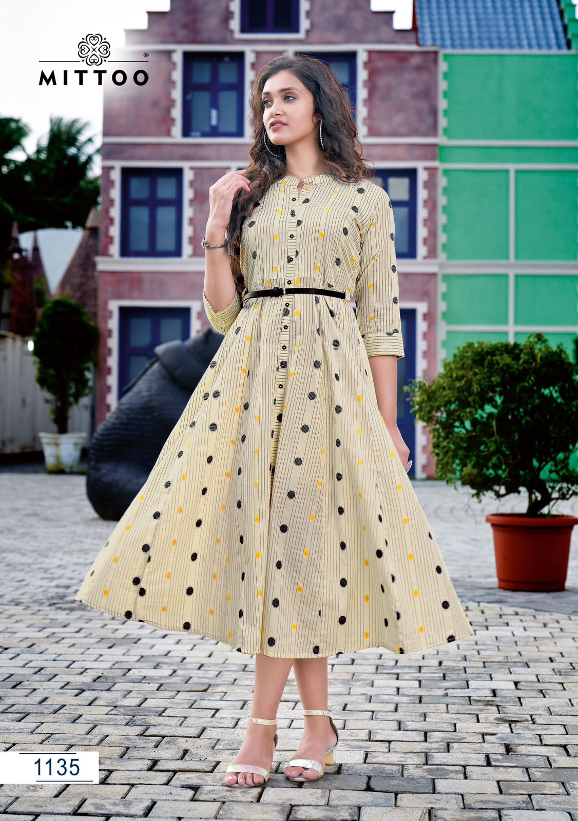 Mittoo Belt Vol 12 Wholesale Party Wear Printed Kurtis Catalog